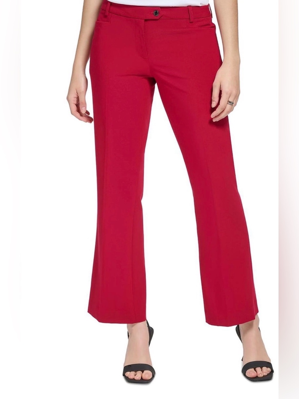Calvin Klein Modern Fit Red Pants
